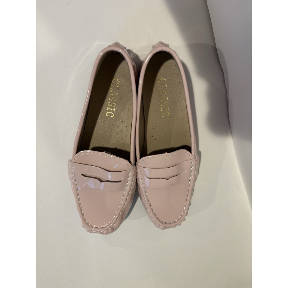 Preppy Pink Patent Penny Loafer Sz 7* Coquette Light Academia Feminine